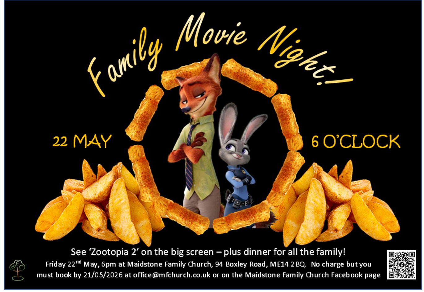 Family Movie Night flyer 26052